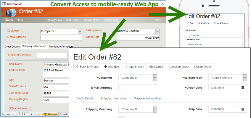 Convert Access Database To Web Application Chicago Engineered It